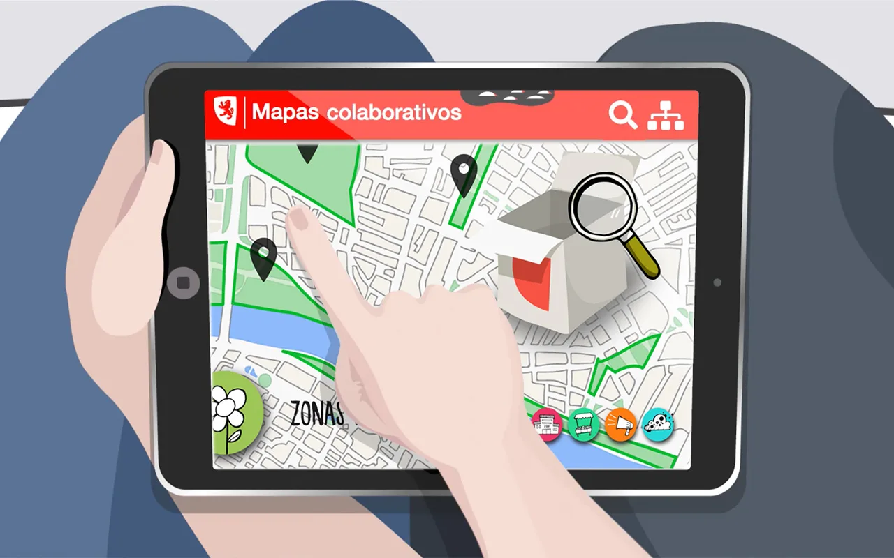 Mapas Colaborativos Ayuntamiento de Zaragoza