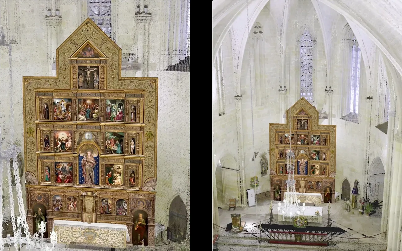 Reconstrucción del Retablo de Valderrobres