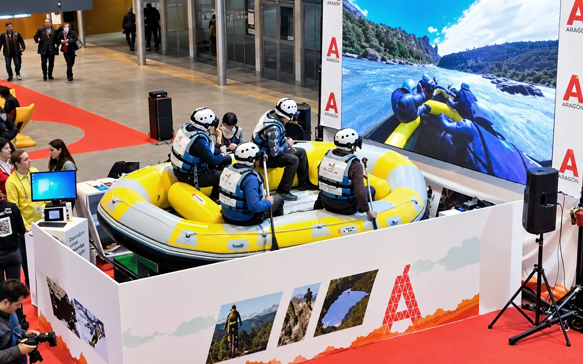 Experiencia inmersiva de rafting
